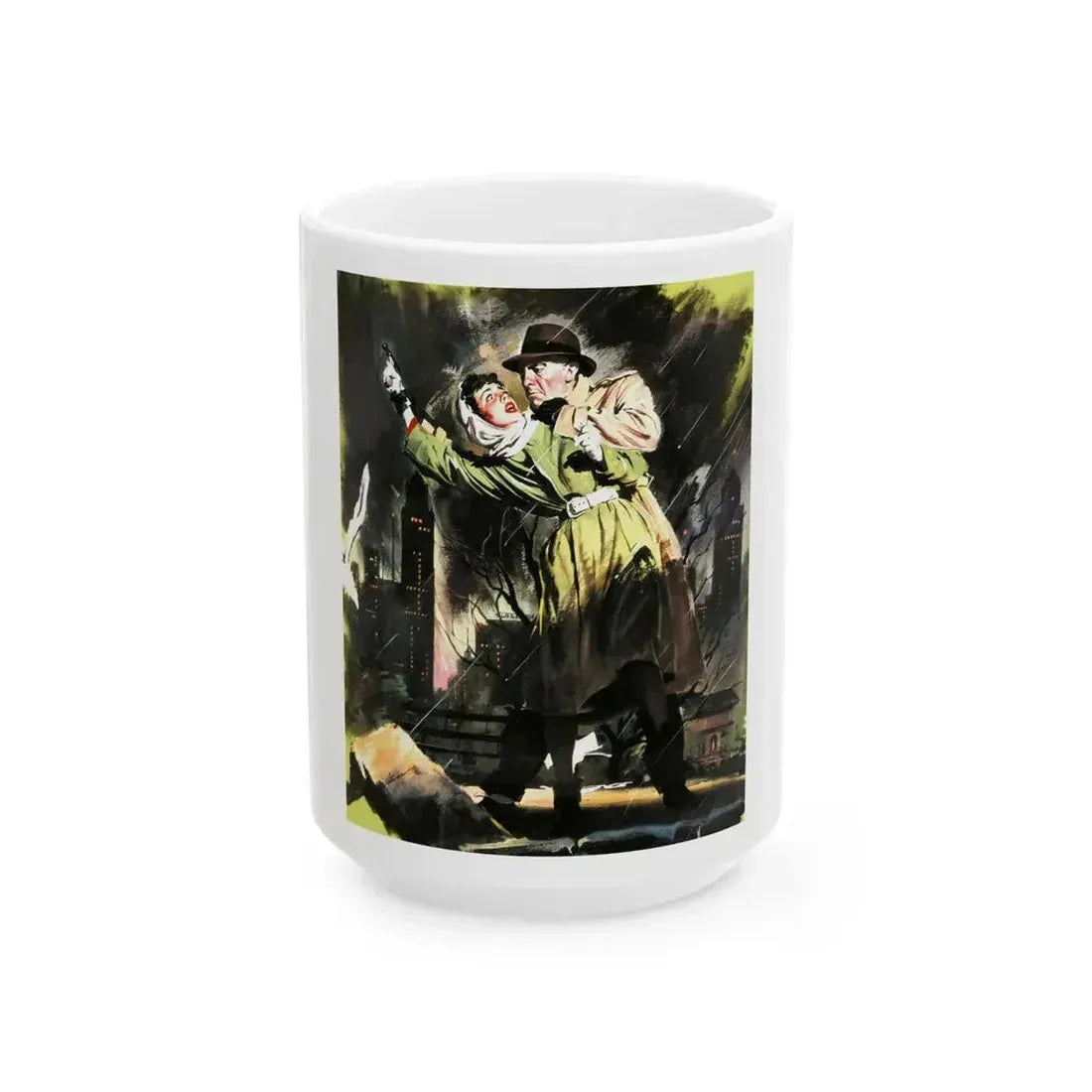 Armed with a Hammer, 1950 - White Coffee Mug 15oz - Go Mug Yourself