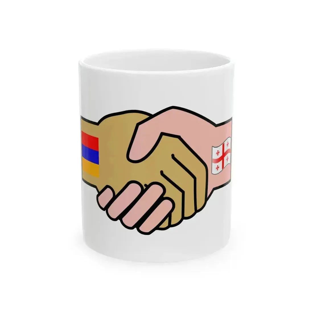 Armenia Georgia (Armenia) White Coffee Mug 11oz - Go Mug Yourself