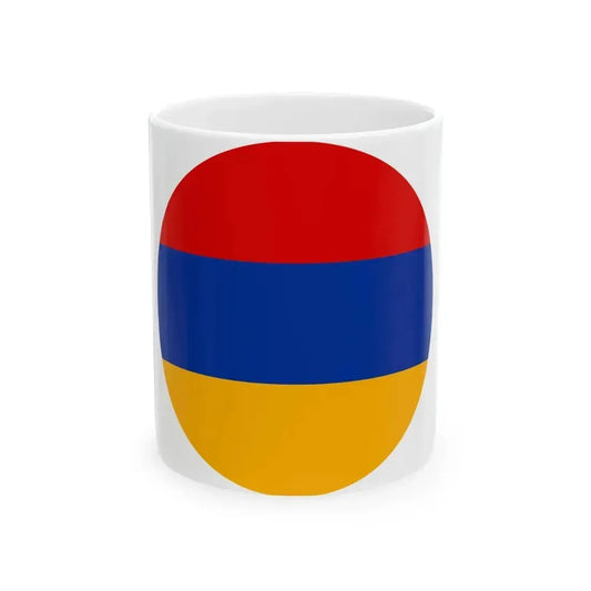 Armenian Air Force roundel (Armenia) White Coffee Mug 11oz - Go Mug Yourself