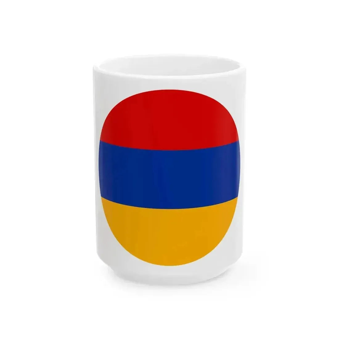 Armenian Air Force roundel (Armenia) White Coffee Mug 15oz - Go Mug Yourself