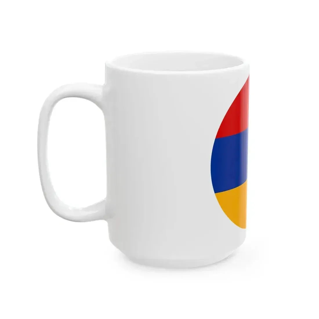 Armenian Air Force roundel (Armenia) White Coffee Mug - Go Mug Yourself
