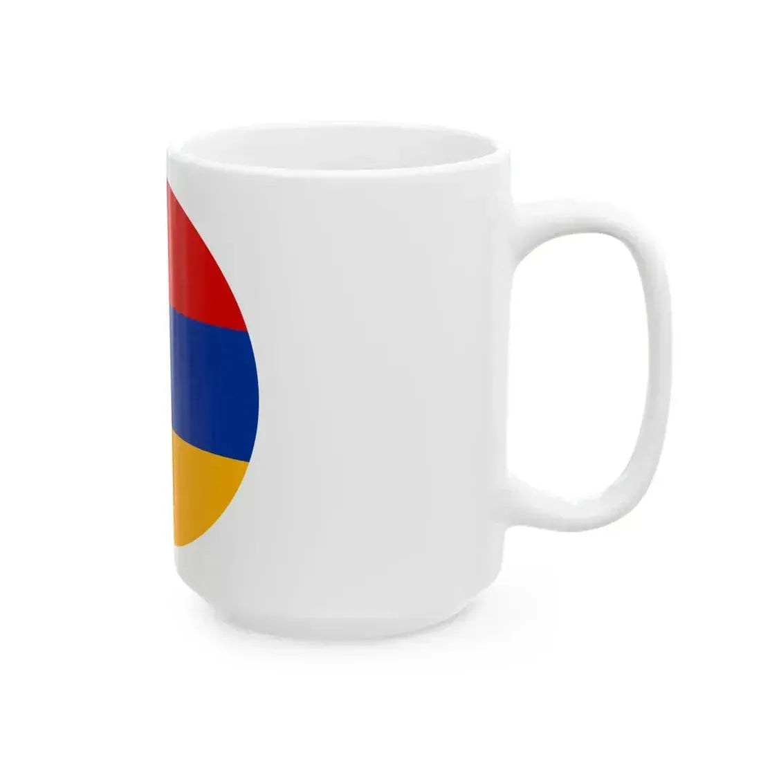 Armenian Air Force roundel (Armenia) White Coffee Mug - Go Mug Yourself