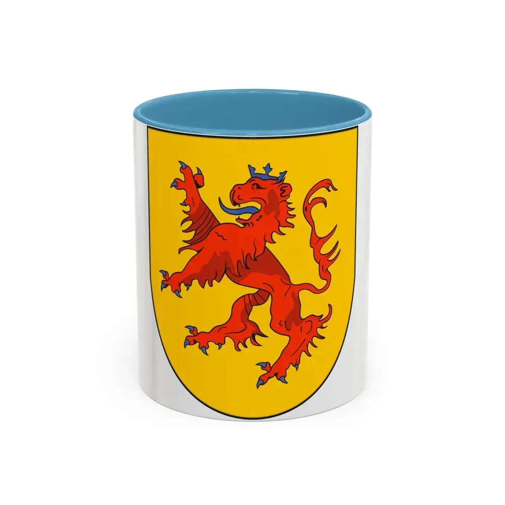 Armenian Kingdom of Cilicia - Accent Coffee Mug 11oz Light Blue - Go Mug Yourself