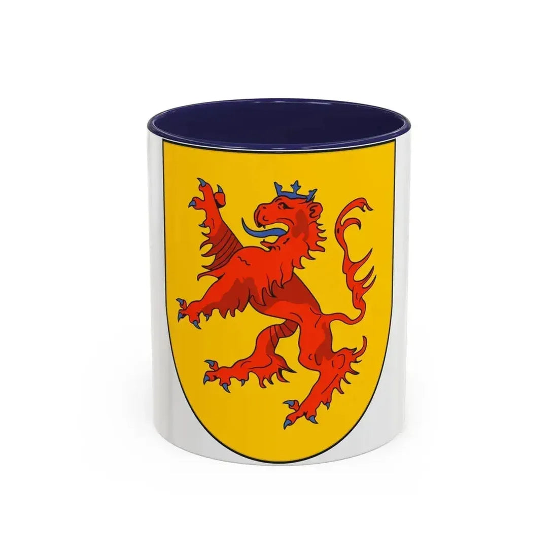 Armenian Kingdom of Cilicia - Accent Coffee Mug 11oz Navy - Go Mug Yourself