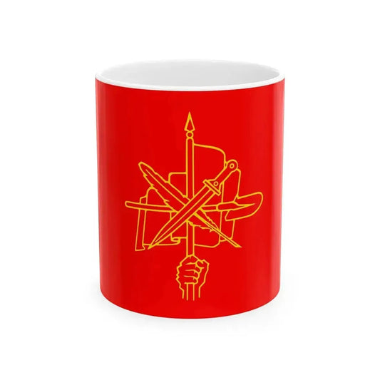 Armenian Revolutionary Federation Flag (Armenia) White Coffee Mug 11oz - Go Mug Yourself