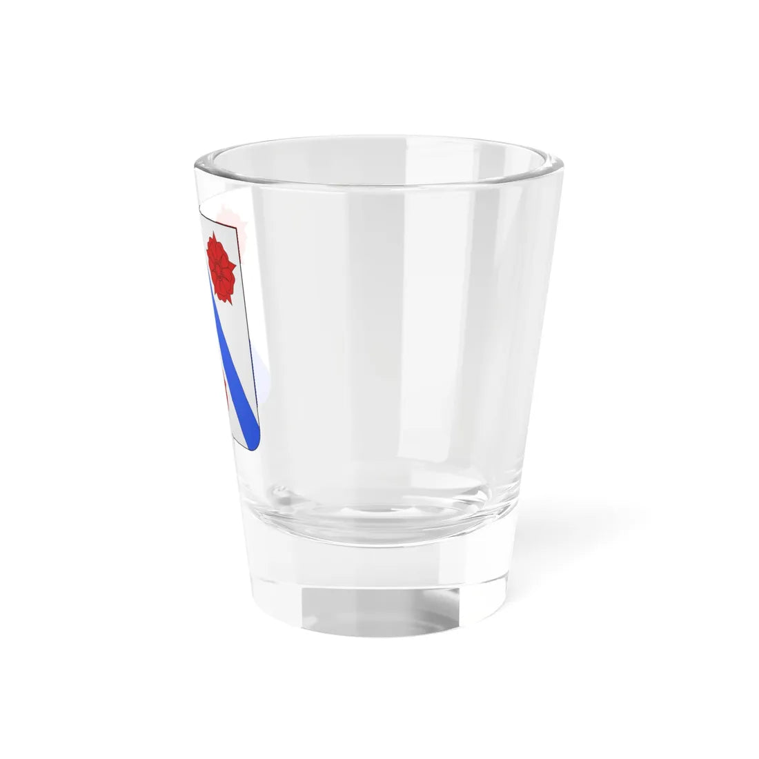 Armes de la famille de Clerque Wissocq de Sousberghe (Belgium) (Coat of Arms) Shot Glass 1.5oz - Go Mug Yourself