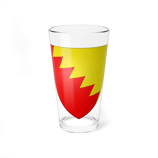 Armoiries Bentivoglio (Italy) (Coat of Arms) Pint Glass 16oz 16oz - Go Mug Yourself