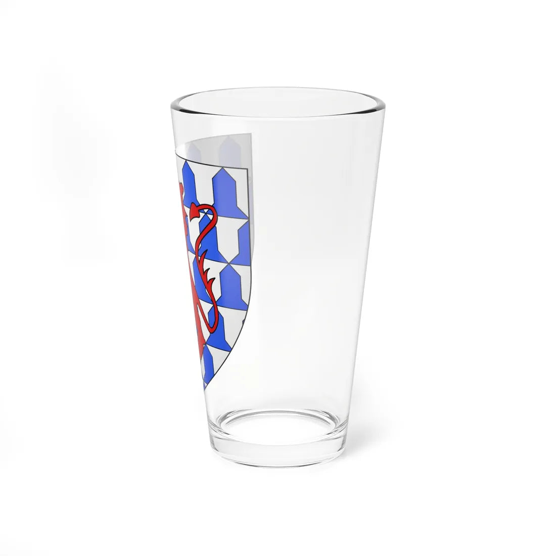 Armoiries dAwans 2 (Belgium) (Coat of Arms) Pint Glass 16oz - Go Mug Yourself