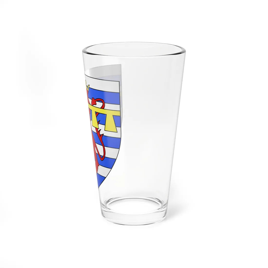 Armoiries Gérard de Durbuy (Luxembourg) (Coat of Arms) Pint Glass 16oz - Go Mug Yourself