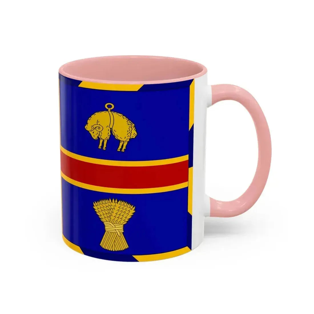 Armorial Flag of the City of Adelaide Australia - Accent Coffee Mug - Go Mug Yourself