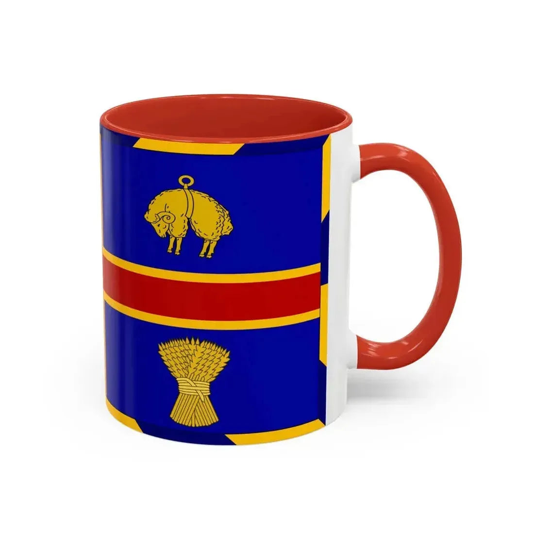Armorial Flag of the City of Adelaide Australia - Accent Coffee Mug - Go Mug Yourself