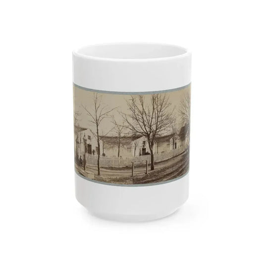 Armory Square Hospital, Washington, D.C. 001 (U.S. Civil War) White Coffee Mug 15oz - Go Mug Yourself