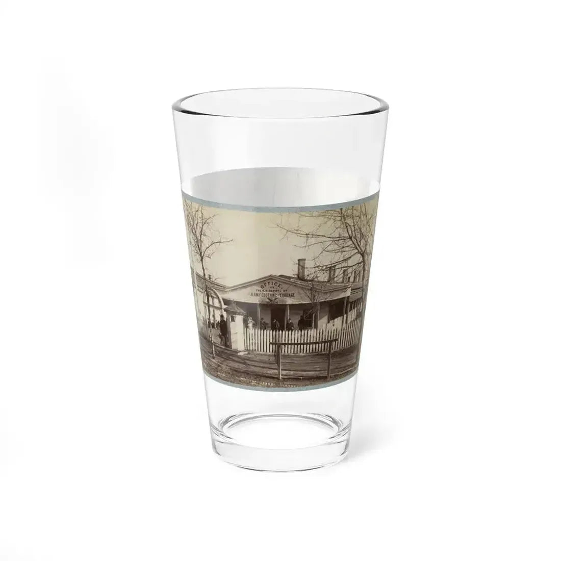 Armory Square Hospital, Washington, D.C. 002 (U.S. Civil War) Pint Glass 16oz - Go Mug Yourself
