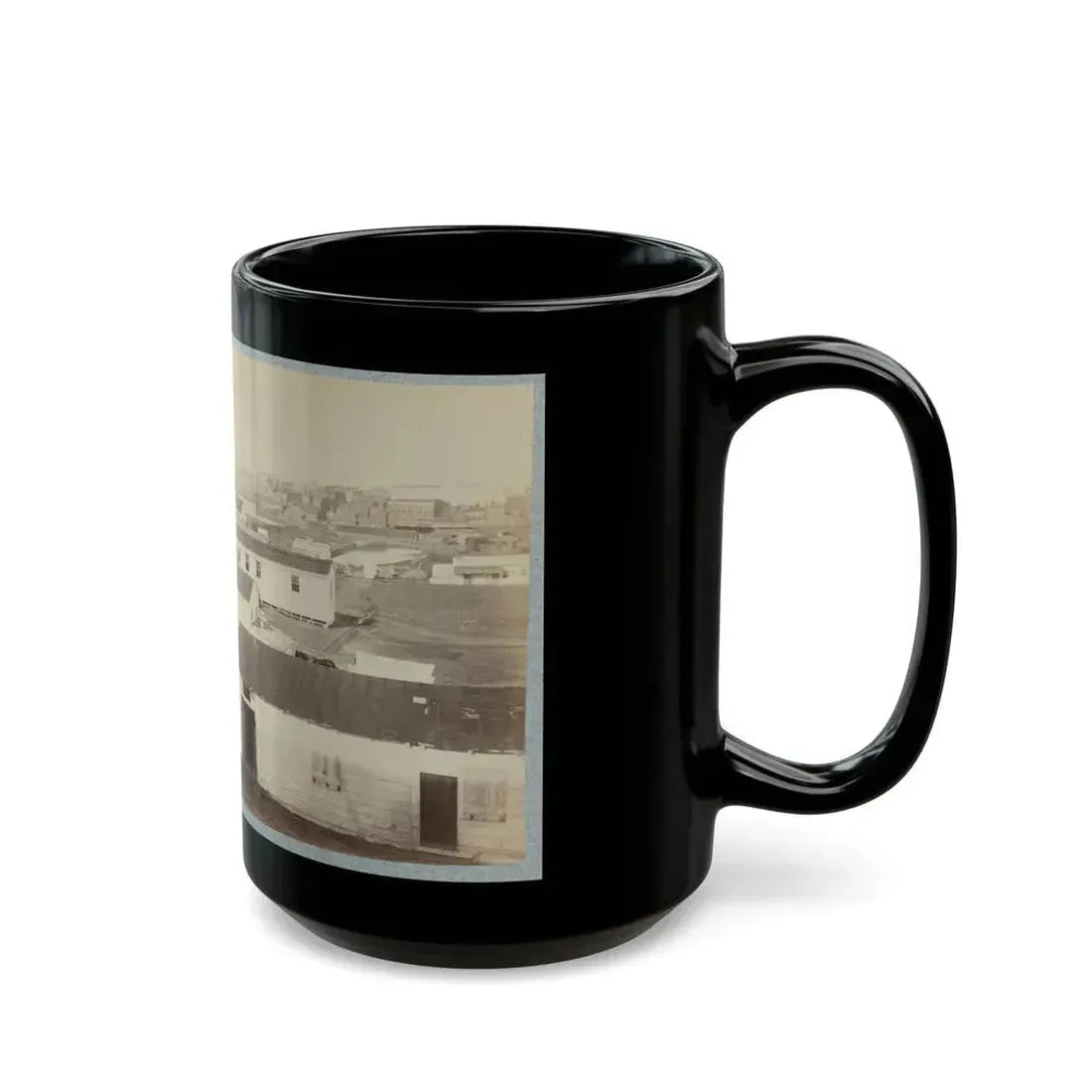 Armory Square Hospital, Washington, D.C. 003 (U.S. Civil War) Black Coffee Mug - Go Mug Yourself