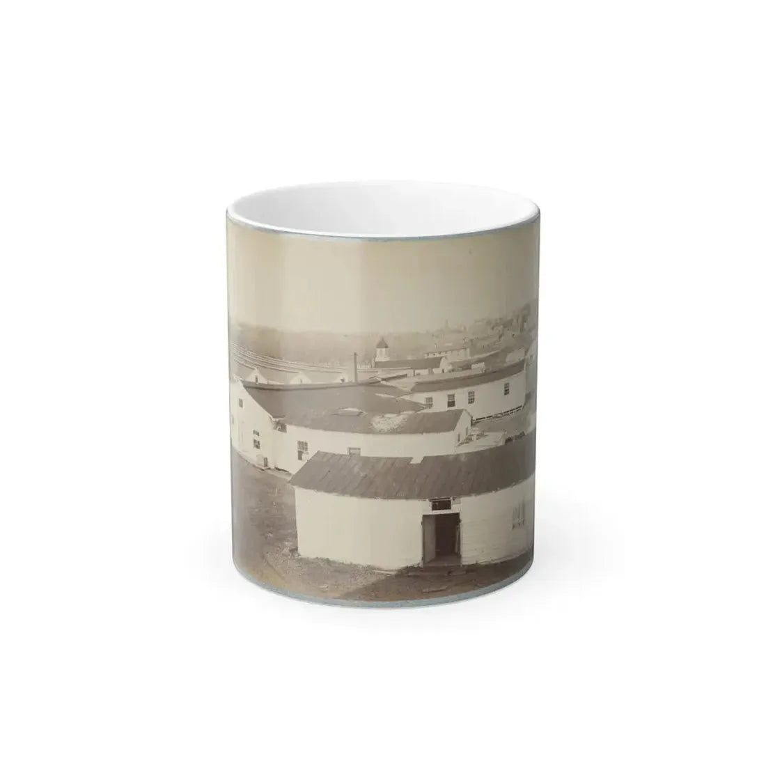 Armory Square Hospital, Washington, D.C. 003 (U.S. Civil War) Color Changing Coffee Mug 11oz Default Title 11oz - Go Mug Yourself