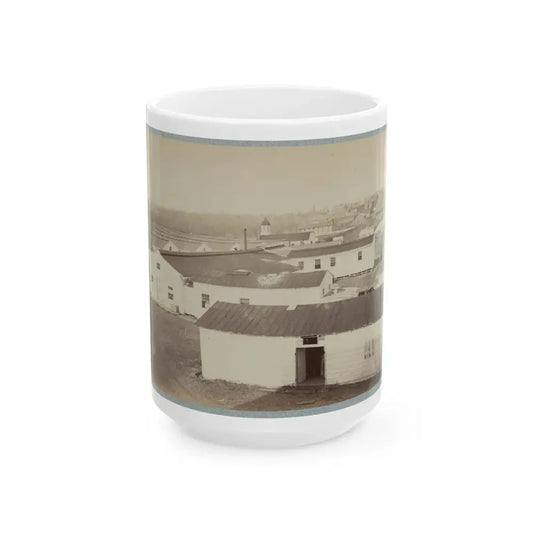Armory Square Hospital, Washington, D.C. 003 (U.S. Civil War) White Coffee Mug 15oz - Go Mug Yourself
