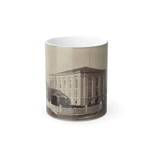 Armory Square Hospital, Washington, D.C. 004 (U.S. Civil War) Color Changing Coffee Mug 11oz Default Title 11oz - Go Mug Yourself