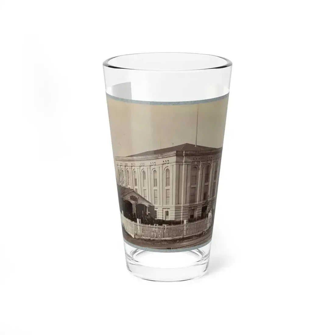 Armory Square Hospital, Washington, D.C. 004 (U.S. Civil War) Pint Glass 16oz 16oz - Go Mug Yourself