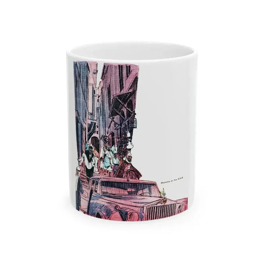 Arms For Adonis, Star Weekly Novel, February 18, 1961 - White Coffee Mug 11oz - Go Mug Yourself