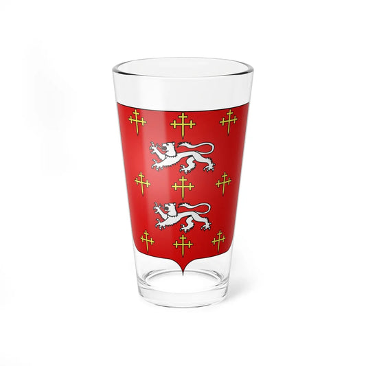 Arms of Acton (Italy) (Coat of Arms) Pint Glass 16oz 16oz - Go Mug Yourself