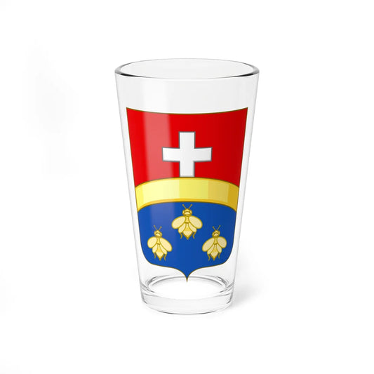 Arms of Avola (Italy) (Coat of Arms) Pint Glass 16oz 16oz - Go Mug Yourself