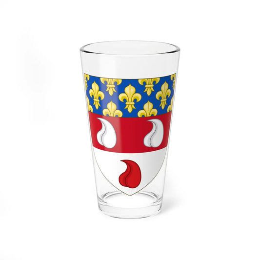 Arms of Bartolomeo Colleoni Anjou (Italy) (Coat of Arms) Pint Glass 16oz 16oz - Go Mug Yourself