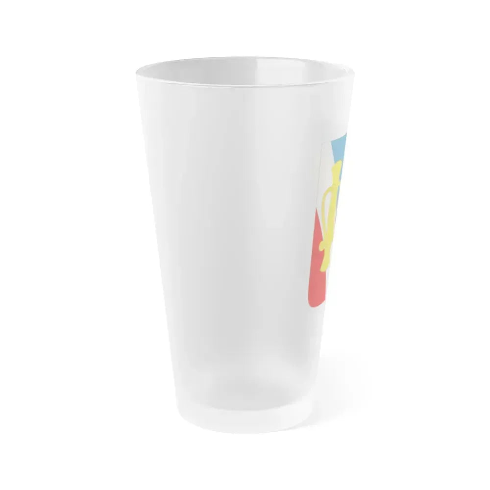 Arms of Bernadotte - Frosted Pint Glass 16oz - Go Mug Yourself