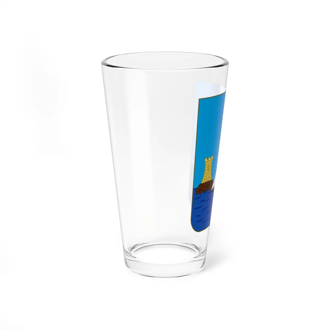 Arms of Camogli (Italy) (Coat of Arms) Pint Glass 16oz - Go Mug Yourself