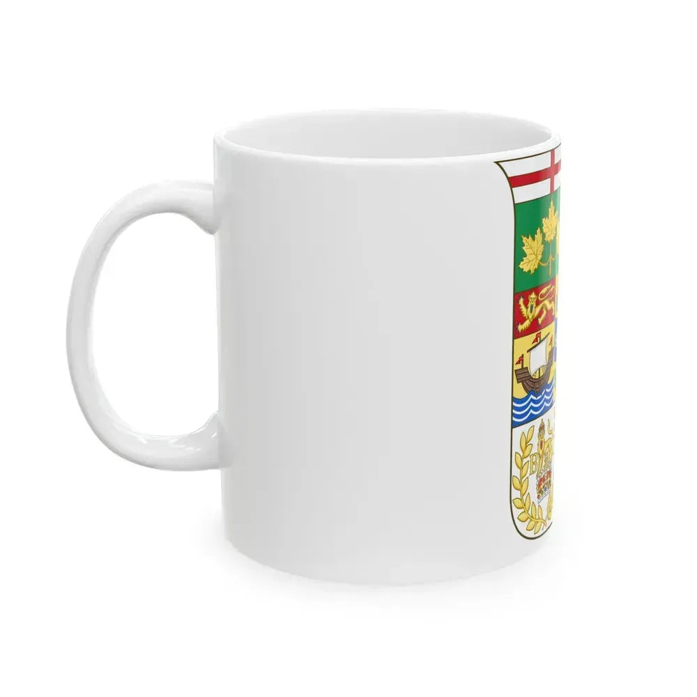 Arms of Canada 1873 - White Coffee Mug - Go Mug Yourself
