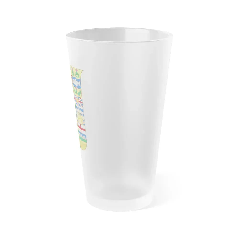 Arms of Canada 1907 - Frosted Pint Glass 16oz - Go Mug Yourself