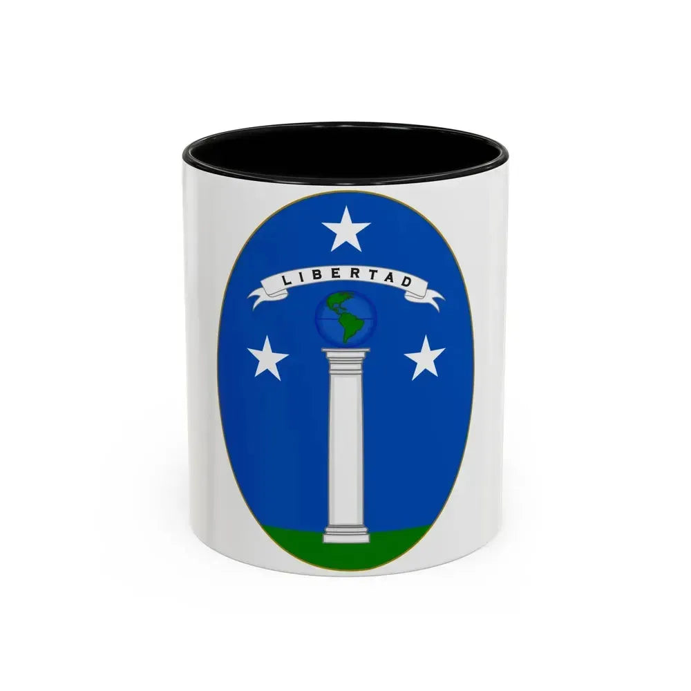 Arms of Chile (1819-1834) - Accent Coffee Mug 11oz Black - Go Mug Yourself