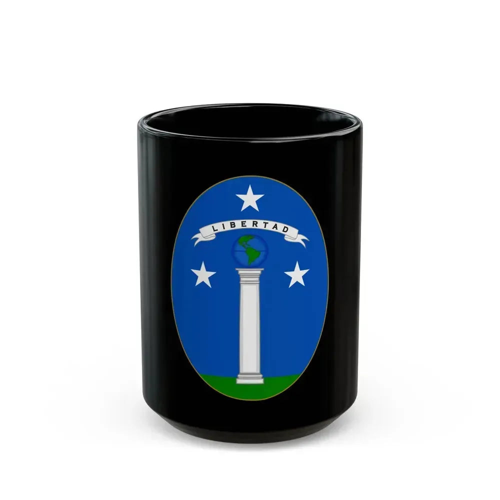 Arms of Chile (1819-1834) - Black Coffee Mug 15oz - Go Mug Yourself
