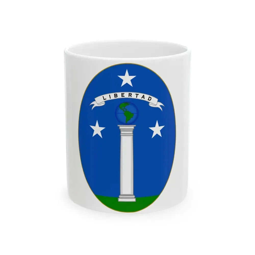 Arms of Chile (1819-1834) - White Coffee Mug 11oz - Go Mug Yourself