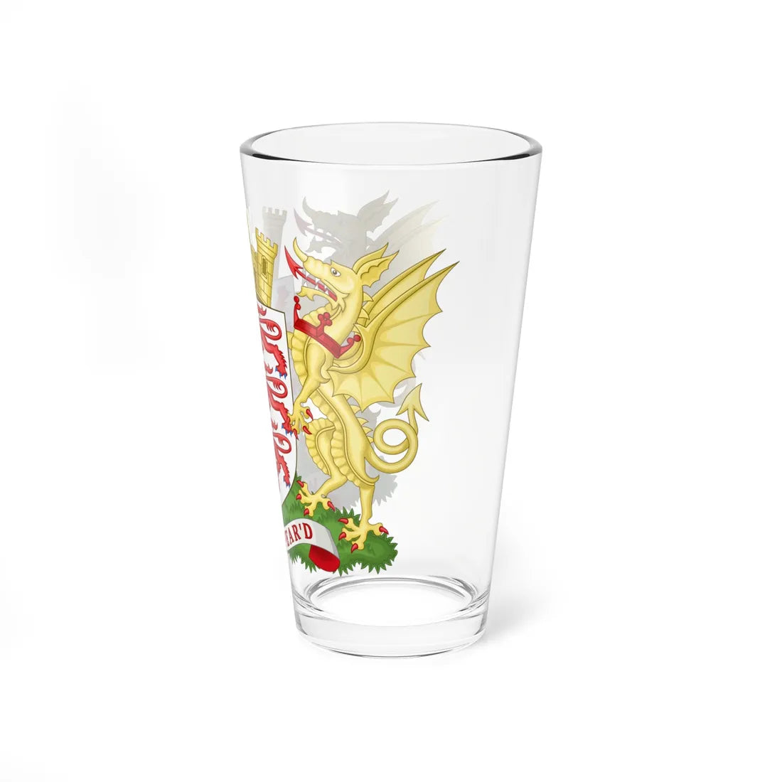 Arms of Dorset County Council (England) (Coat of Arms) Pint Glass 16oz - Go Mug Yourself