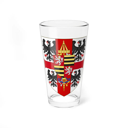 Arms of Francesco II Gonzaga Marquess of Mantua 2 (Italy) (Coat of Arms) Pint Glass 16oz 16oz - Go Mug Yourself