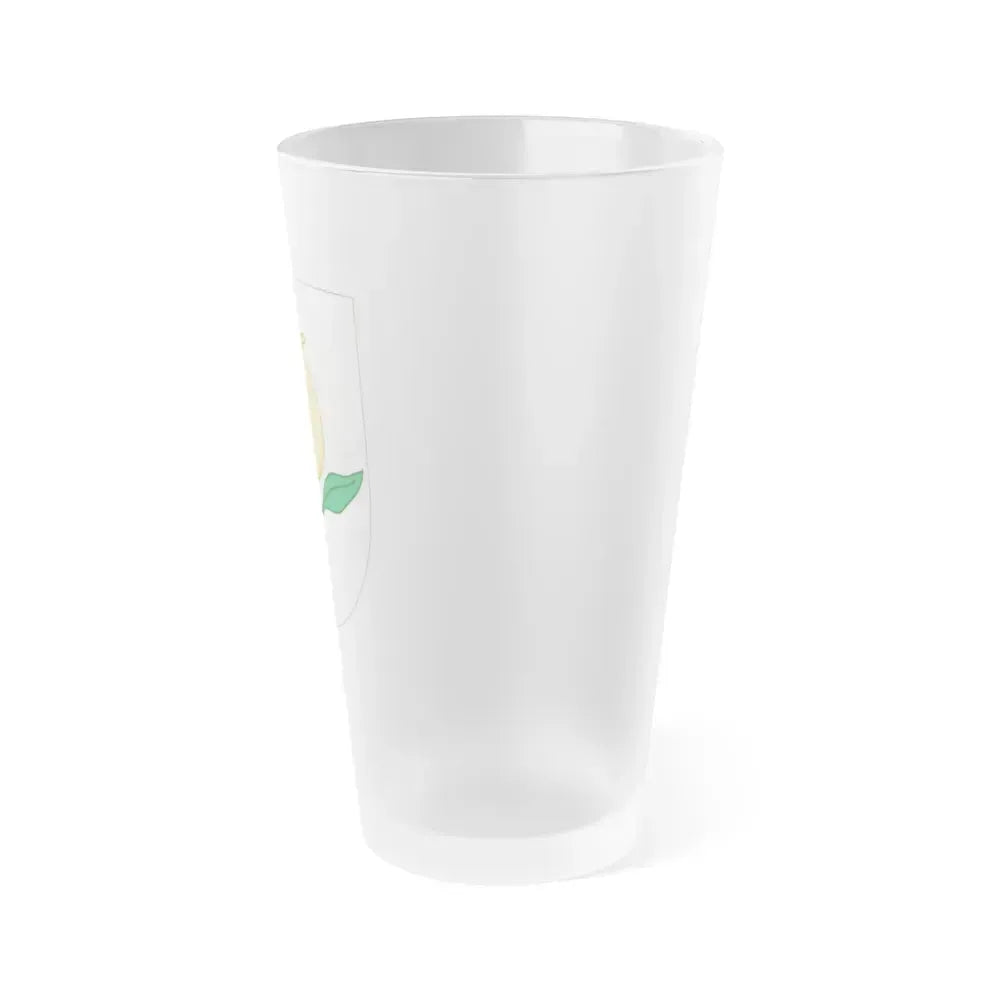 Arms of Granada - Frosted Pint Glass 16oz - Go Mug Yourself