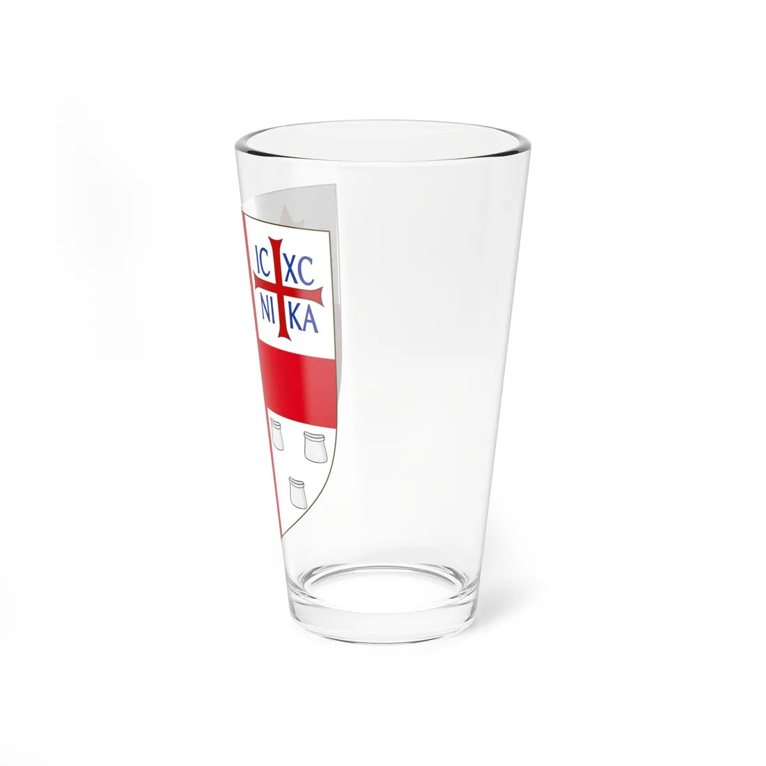 Arms of Independent Anglican Church Canada Synod (United Kingdom) (Coat of Arms) Pint Glass 16oz - Go Mug Yourself