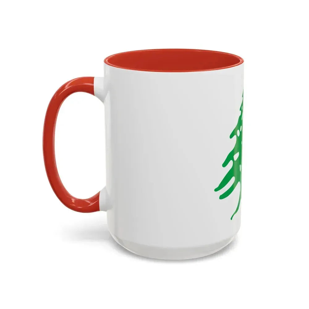 Arms of Lebanon - Accent Coffee Mug - Go Mug Yourself