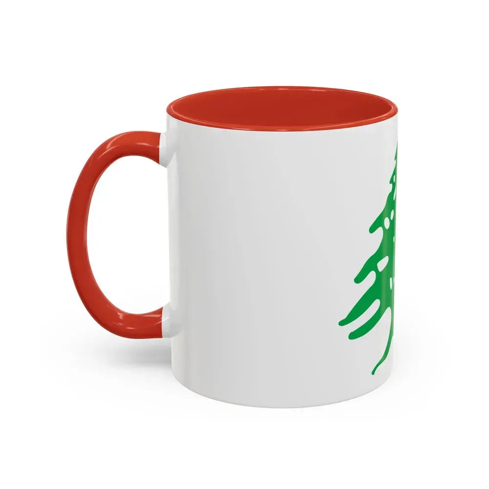 Arms of Lebanon - Accent Coffee Mug - Go Mug Yourself