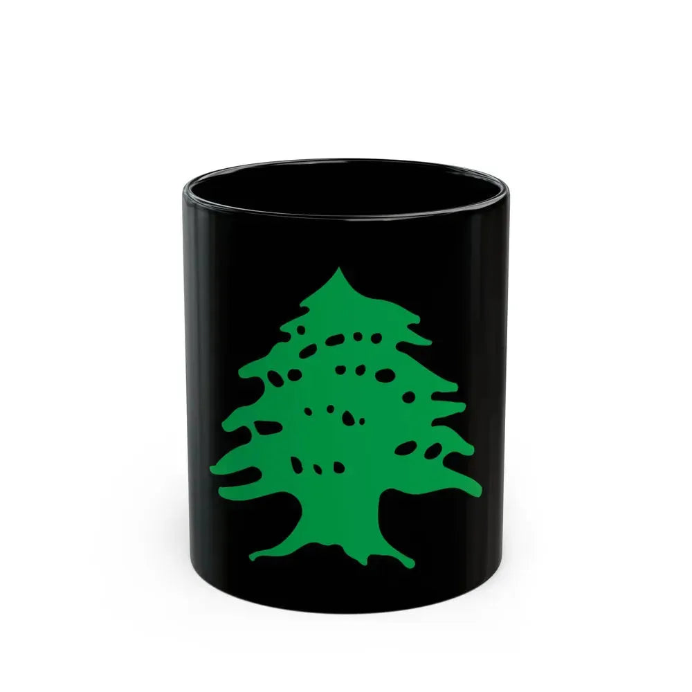 Arms of Lebanon - Black Coffee Mug 11oz - Go Mug Yourself