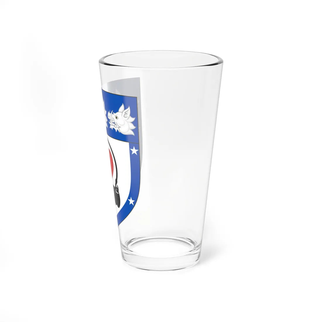 Arms of Lockhart of Carnwath (Scotland) (Coat of Arms) Pint Glass 16oz - Go Mug Yourself