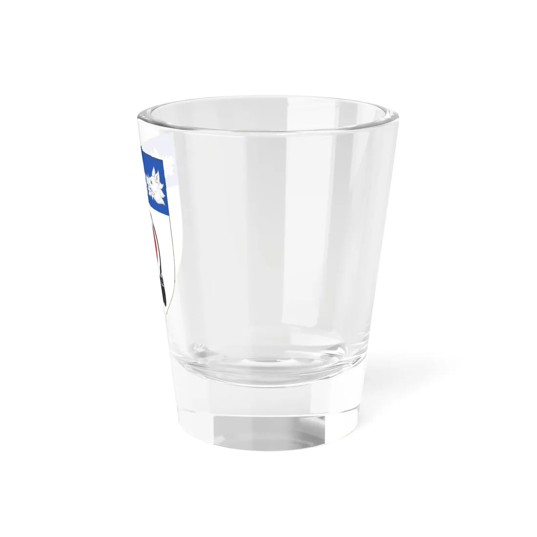 Arms of Lockhart of the Lee (Scotland) (Coat of Arms) Shot Glass 1.5oz - Go Mug Yourself