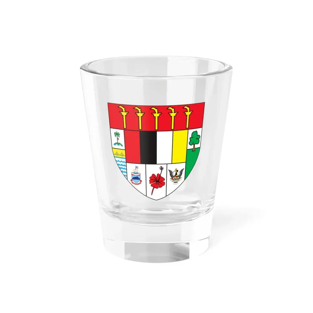 Arms of Malaysia - Shot Glass 1.5oz 1.5oz - Go Mug Yourself