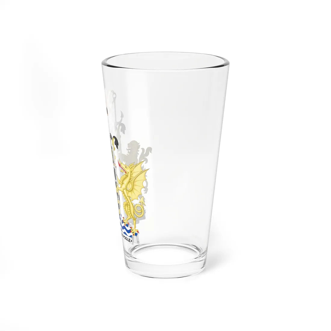 Arms of Poole (England) (Coat of Arms) Pint Glass 16oz - Go Mug Yourself