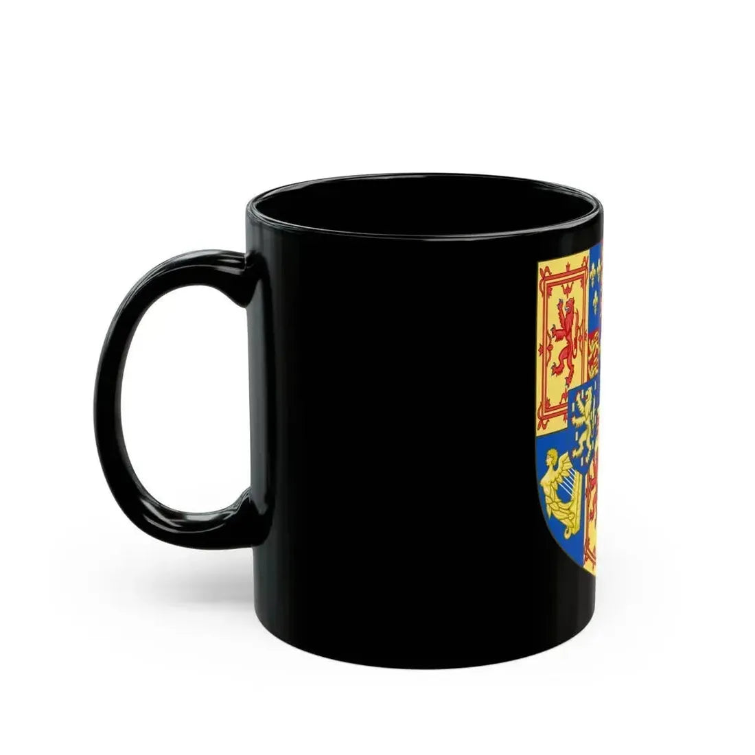 Arms of Scotland (1689-1694) - Black Coffee Mug - Go Mug Yourself
