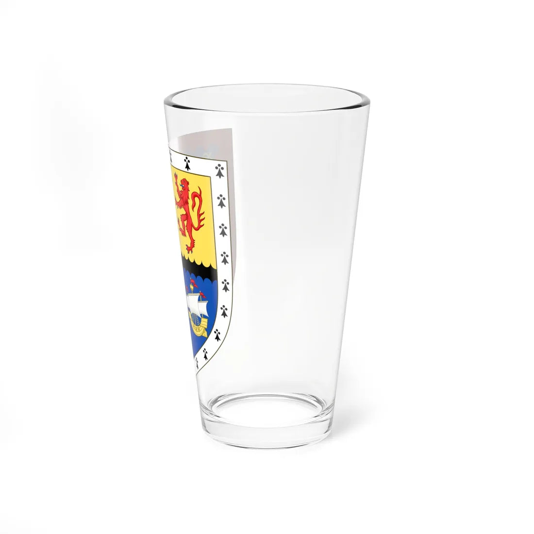 Arms of Sinclair Baron Pentland (Scotland) (Coat of Arms) Pint Glass 16oz - Go Mug Yourself