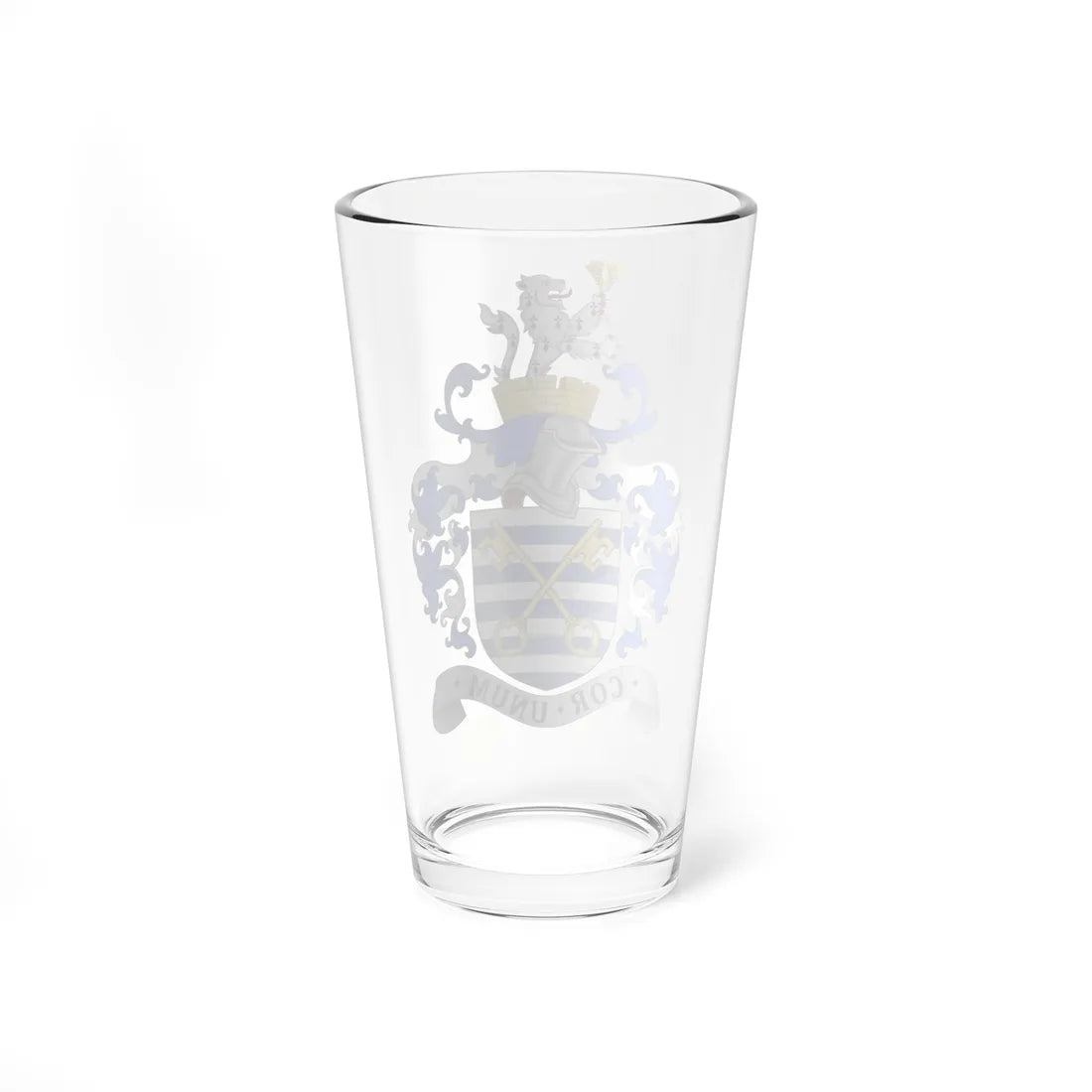 Arms of Soke of Peterborough County Council (England) (Coat of Arms) Pint Glass 16oz - Go Mug Yourself