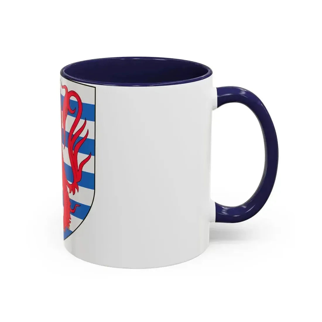 Arms of the Count of Luxembourg - Accent Coffee Mug - Go Mug Yourself