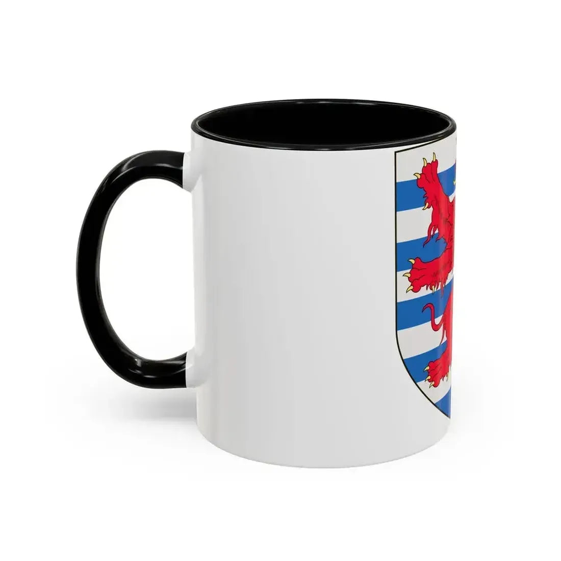 Arms of the Count of Luxembourg - Accent Coffee Mug - Go Mug Yourself