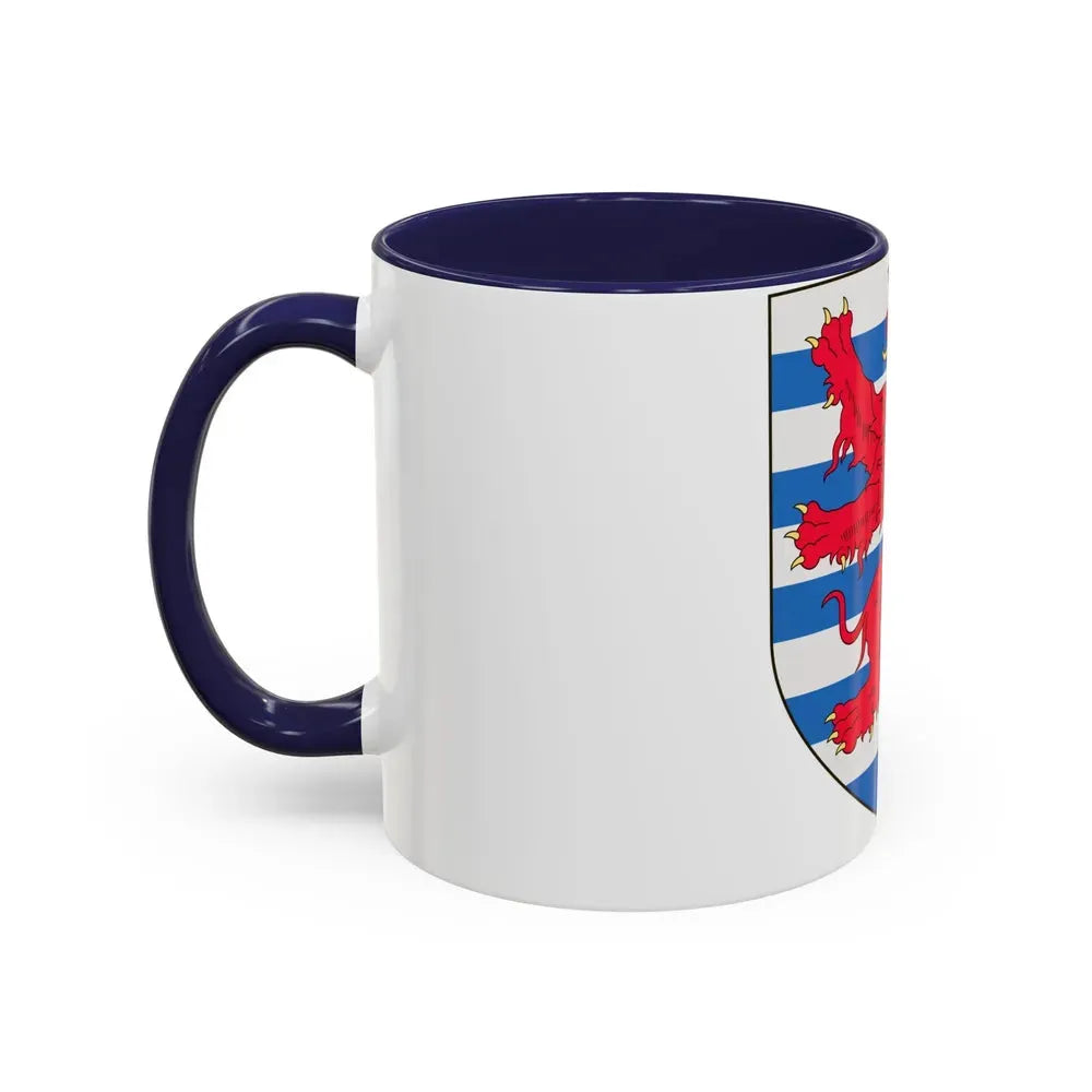Arms of the Count of Luxembourg - Accent Coffee Mug - Go Mug Yourself